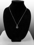 Sterling Silver Star of David Charm Necklace