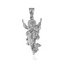 Resurrection of Jesus Christ Pendant Necklace in Sterling Silver