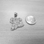 Sterling Silver HUSTLE AND GRIND Hip-Hop DC Pendant