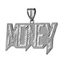 Sterling Silver MONEY Hip-Hop DC Pendant