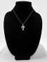 Celtic Cross Pendant Necklace in Sterling Silver