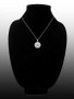 Sterling Silver Hindu Goddess Lakshmi (Luxmi) Coin Pendant Necklace