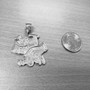 Sterling Silver TRUST NO ONE Hip-Hop Pendant