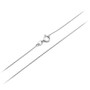Sterling Silver Assault Rifle Gun Pendant Necklace