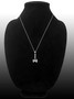 Sterling Silver Viking Tomahawk Axe Pendant Necklace