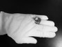 Sterling Silver Armenian Eternity Statement Ring Oxidized finish