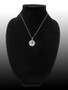 Sterling Silver Zodiac Medallion Satin DC Pendant Necklace