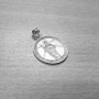Sterling Silver St. Jude Thaddeus Pendant Necklace