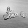 Sterling Silver ROYALTY Hip-Hop DC Pendant