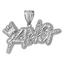 Sterling Silver Crown King DC Hip-Hop Pendant