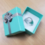 Sterling Silver Lucky Horseshoe Midsize CZ Ring
