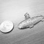 The World Is Yours Blimp Sterling Silver DC Hip-hop Pendant