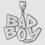 BAD BOY Sterling Silver Hip-Hop DC Pendant