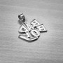 BAD BOY Sterling Silver Hip-Hop DC Pendant