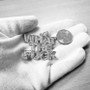 Sterling Silver WHAT THE F**K (WTF) Hip-hop DC Pendant