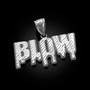 Sterling Silver Dripping BLOW Hip-Hop DC Pendant