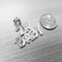 Sterling Silver 2K Baby DC Pendant