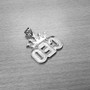 Sterling Silver Crown CEO Mens Hip-Hop DC Pendant