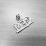 Sterling Silver GFM God Family Money DC Hip-Hop Pendant