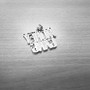 Sterling Silver MONEY GANG Hip-Hop DC Pendant