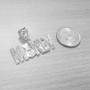 Sterling Silver Money Bag Cash Dollar Hip-Hop DC Pendant