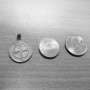 Sterling Silver St. Benedict Reversible Medal Pendant Necklace