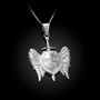 925 Sterling Silver Saint Michael Sword and Shield "Quis ut Deus" Pendant Necklace