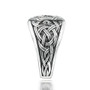 Sterling Silver Celtic Triskele Ring