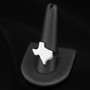Polished Sterling Silver Texas Ring