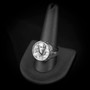 Sterling Silver Benjamin Franklin Mens Signet Ring