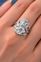 Sterling Silver Ganesha Elephant God Yoga Ganpati Statement Ring