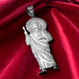 Sterling Silver Saint Jude Large DC Pendant