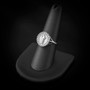 Sterling Silver Saint Benedict Women's Ring