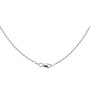 Sterling Silver 32 Inch Italian Round Bead Link Chain 2.2 mm