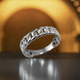 Elegant Sterling Silver Cuban Link Chain Unisex Ring