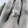Sterling Mushroom Ring for Women