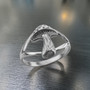 Sterling Mushroom Ring for Women