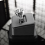 Solid Sterling Silver Jerusalem Cross Octagon Signet Bold Medieval Ring