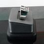 Sterling Silver Masonic Square and Compass Signet Ring Freemason Polished Band