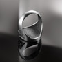 Sterling Silver Eastern Orthodox Cross Oval Signet Bold Statement Ring