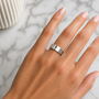 Sterling Silver Egyptian Ankh Ring Band For Women