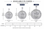 Sterling Silver Diamond Cut Ancient Aztec Mayan Sun Deity Pendant Necklace S M L