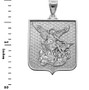 St. Michael Sterling Silver Medal Pendant