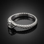 Silver Ouroboros Ring