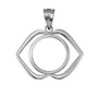 Sterling Silver Ajna Chakra Yoga Pendant Necklace