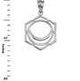 Sterling Silver Svadhishthana Chakra Yoga Pendant Necklace