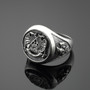 Sterling Silver 32 Degree Scottish Rite Masonic Ring