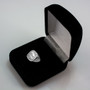 Sterling Silver Zodiac Sign Mens Square Signet Ring