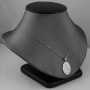 Sterling Silver Chinese "Goodluck" Symbol Pendant Necklace