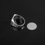 Sterling Silver Jerusalem 'Crusaders' Cross Mens Ring